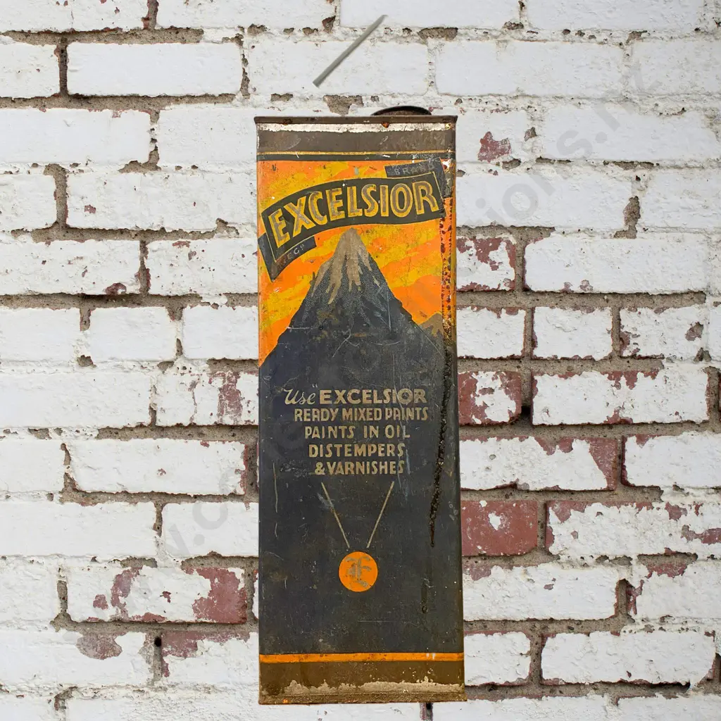 Excelsior Mt Egmont Paint Tin Image 1++