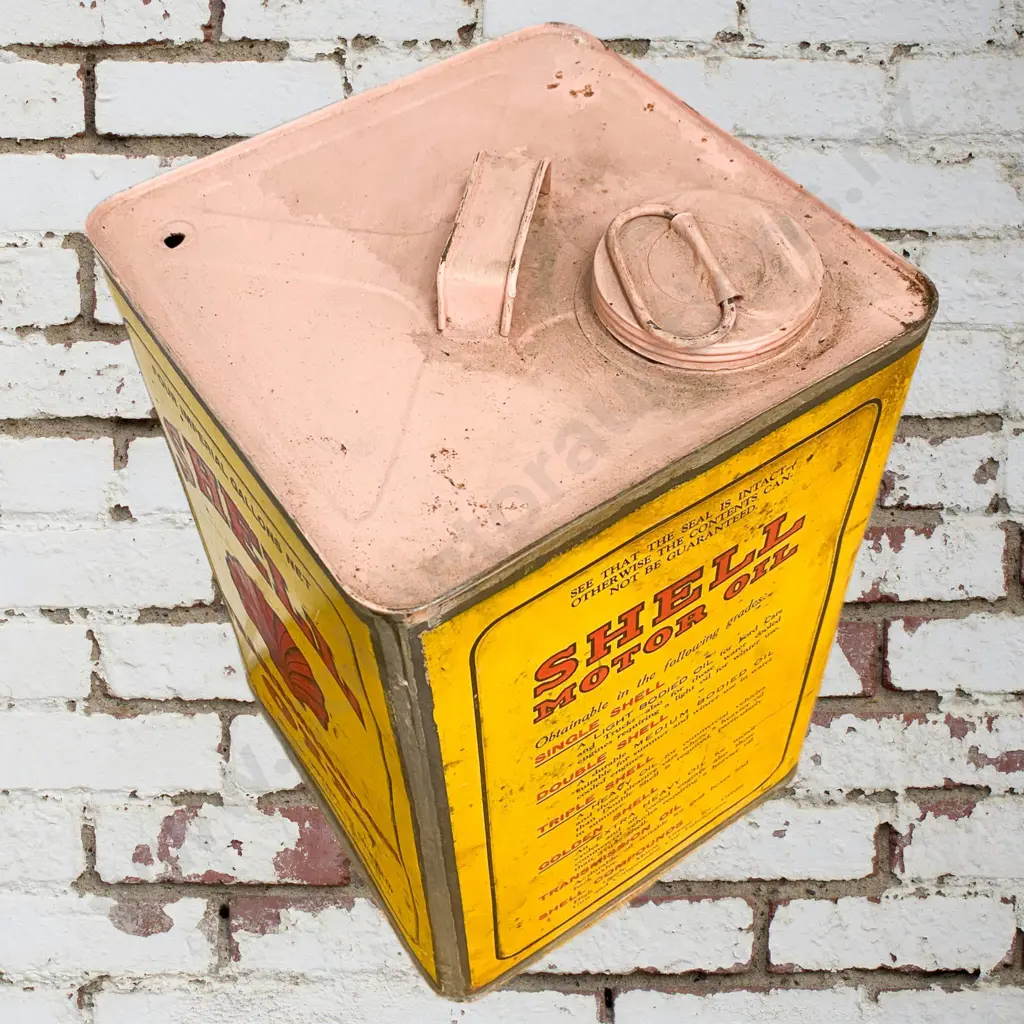 Shell Transmission Oil Tin Image 1++