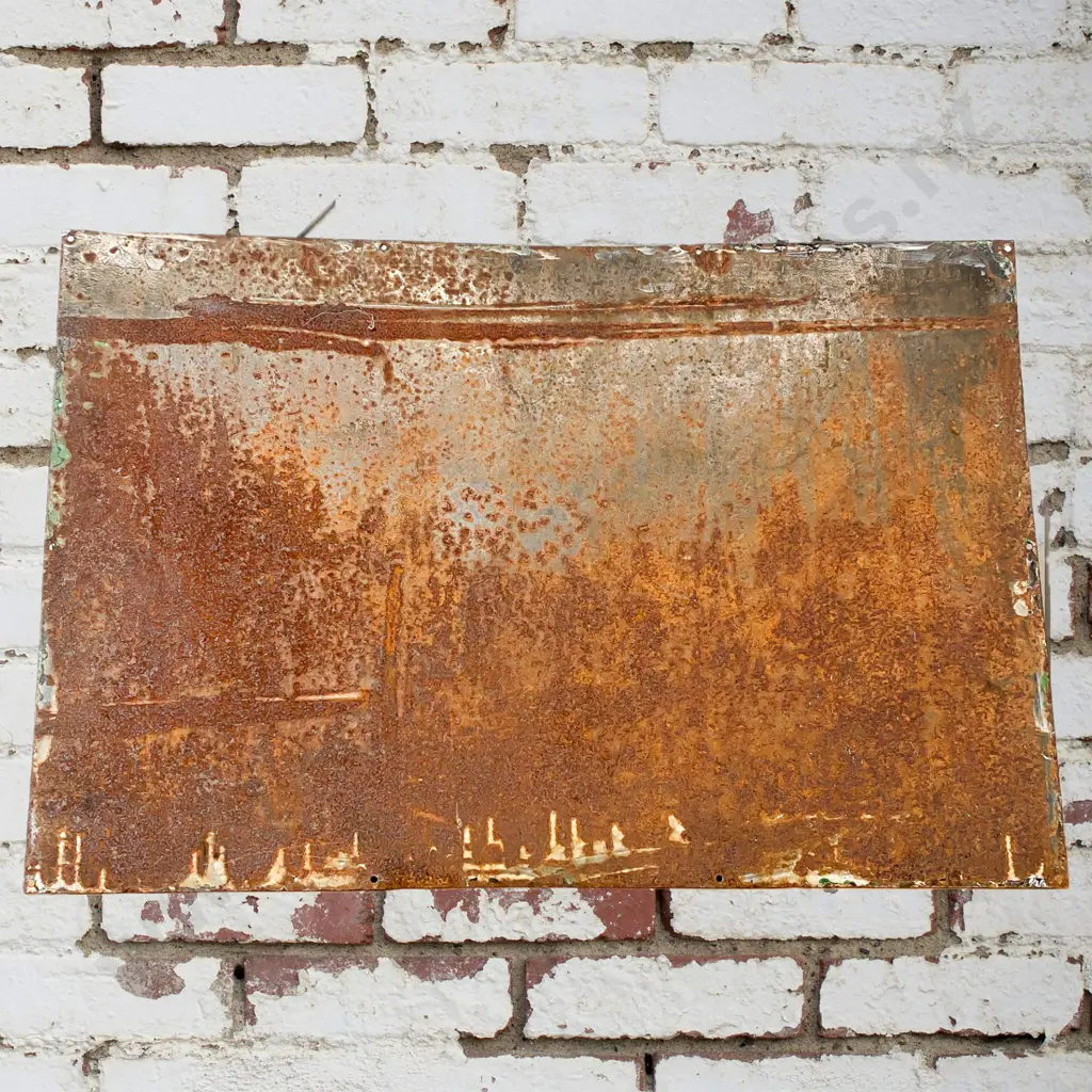 New Zealand Portland Cement Co Enamel Sign Image 1++