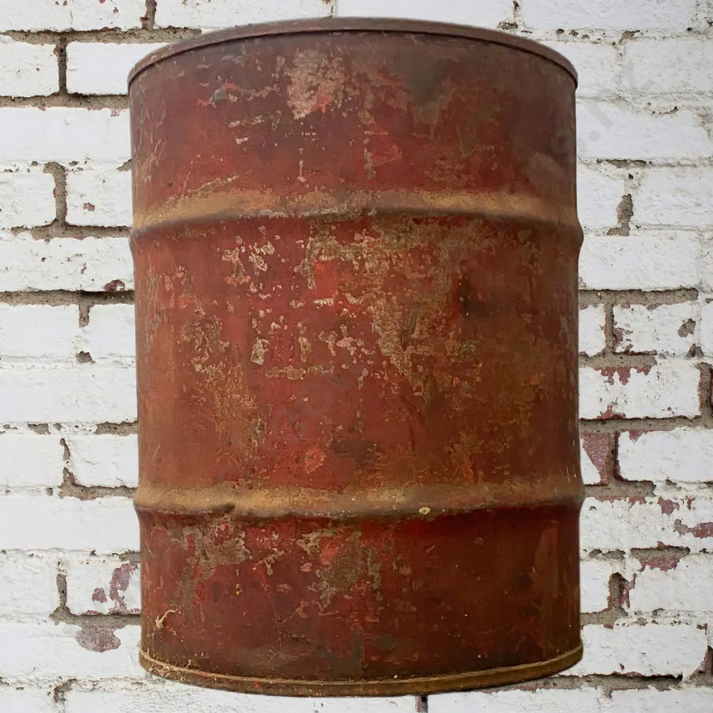 Early Triple Shell Oil Drum Image 1++