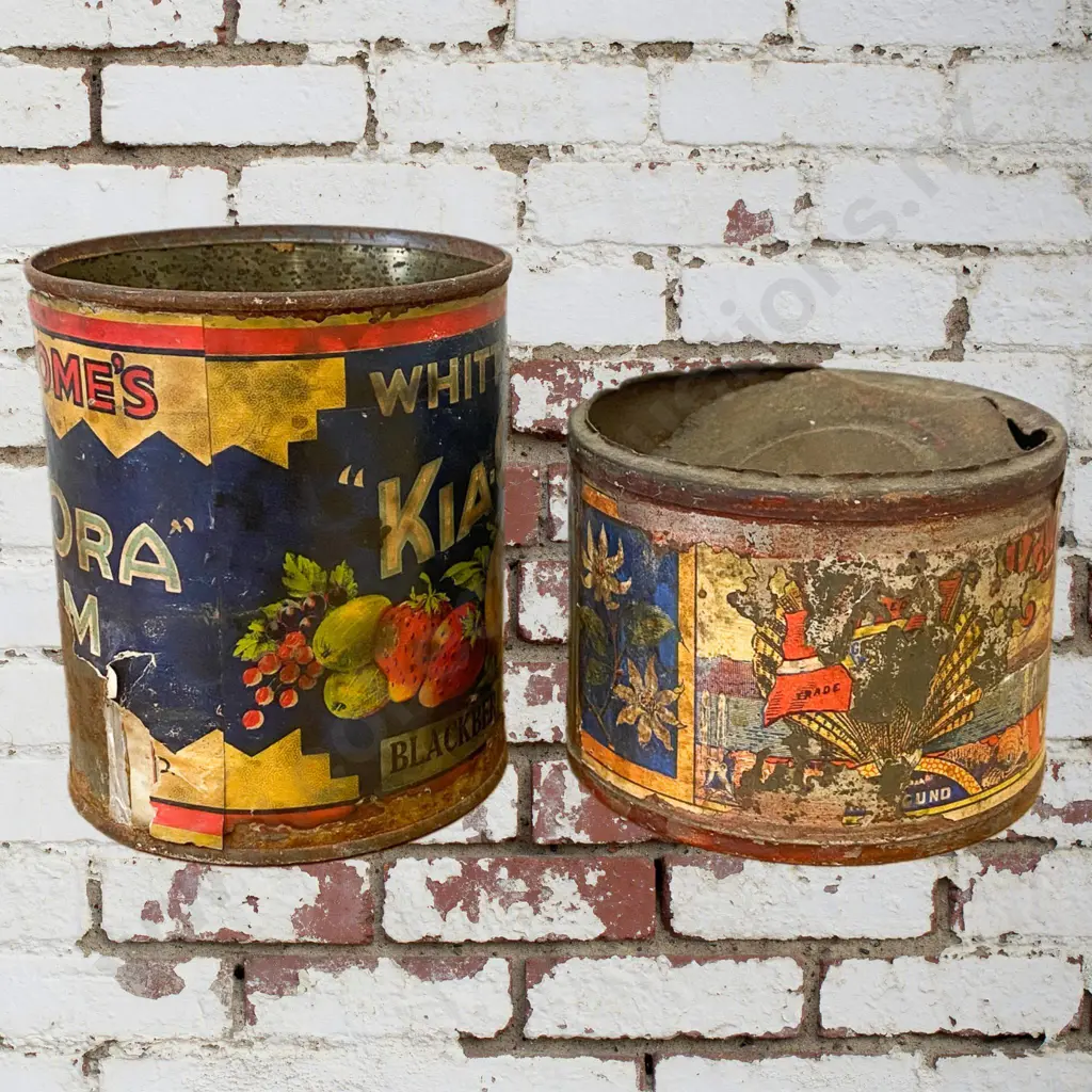 Early Whitebait Tin A/F, Kia Ora Tin Image 1++
