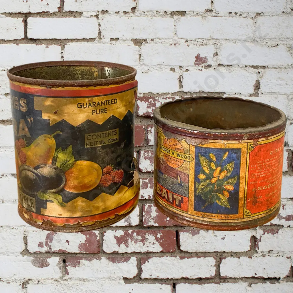Early Whitebait Tin A/F, Kia Ora Tin Image 1++