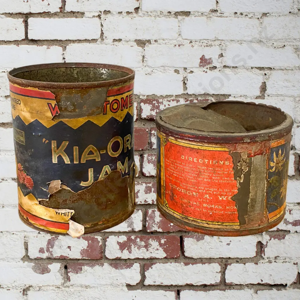 Early Whitebait Tin A/F, Kia Ora Tin Image 1++