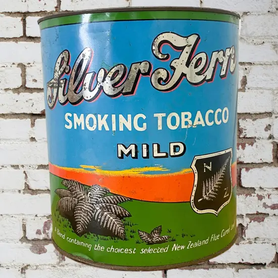 Silver Fern Tobacco Tin