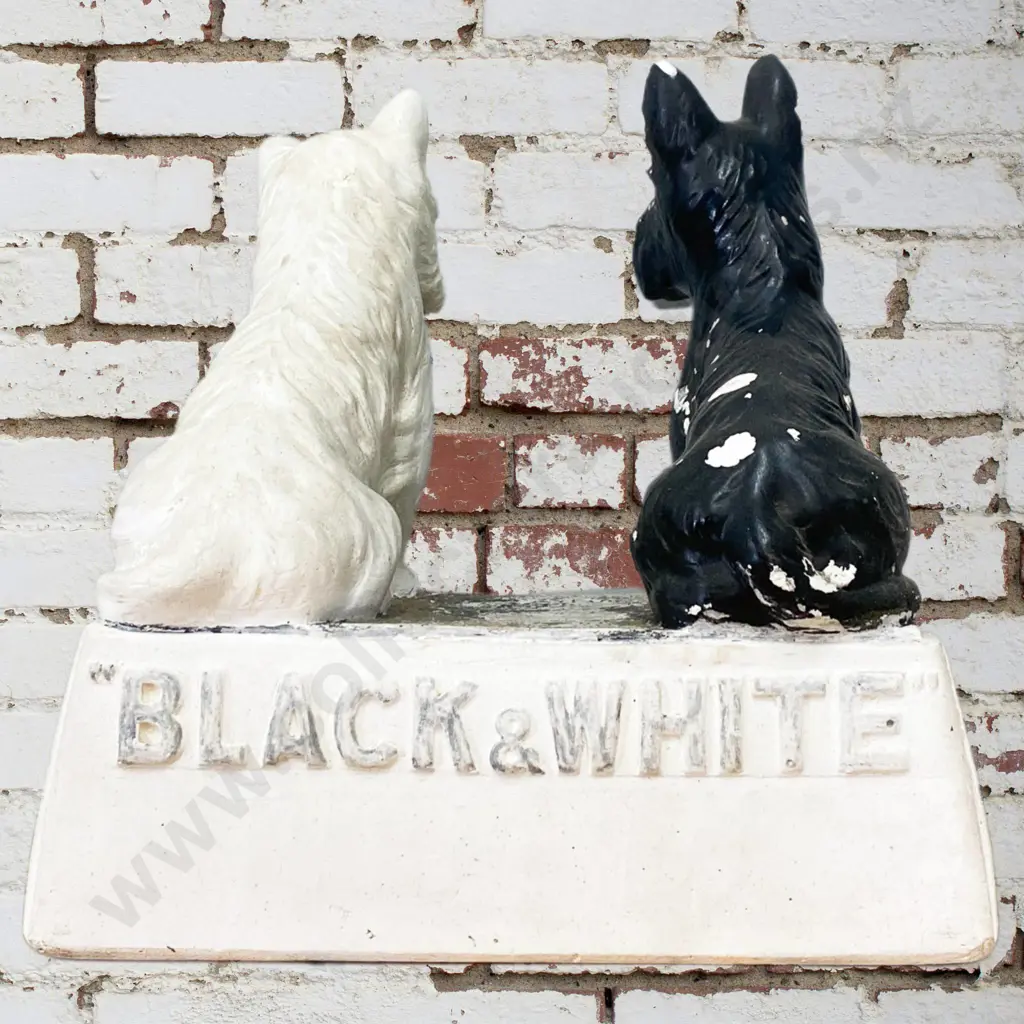 Black and White Whiskey Dogs Large Image 1++