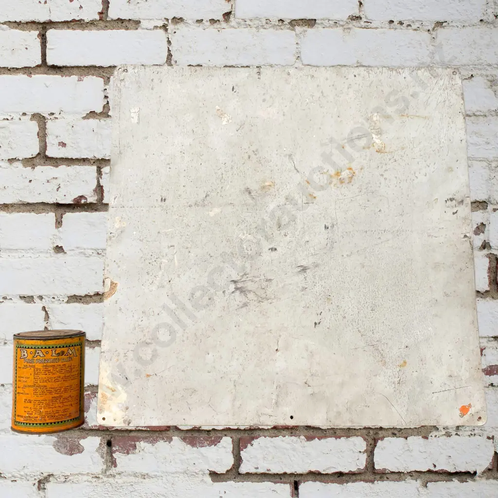 Balm Paints Tin Sign And Matching Tin Image 1++