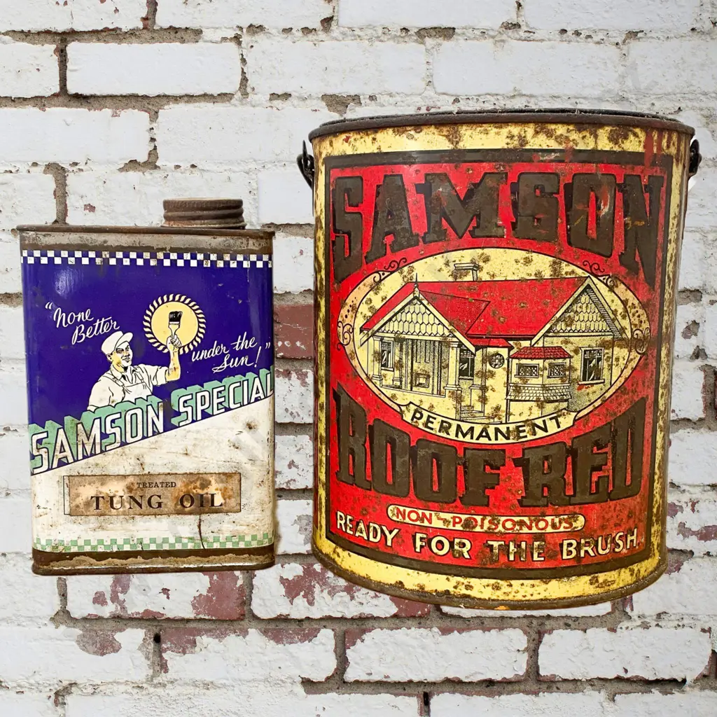 Samson Roof and Samson Special Tins Image 1++