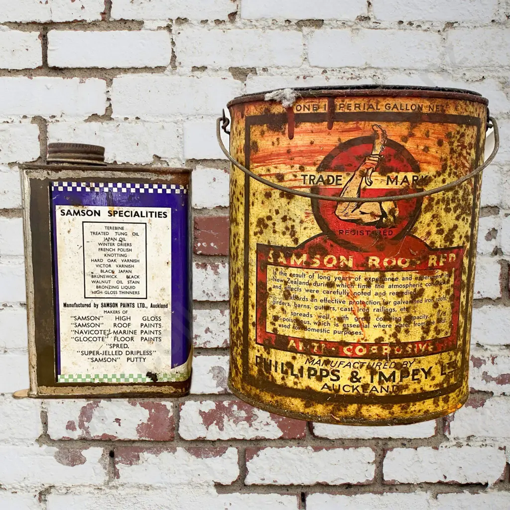 Samson Roof and Samson Special Tins Image 1++