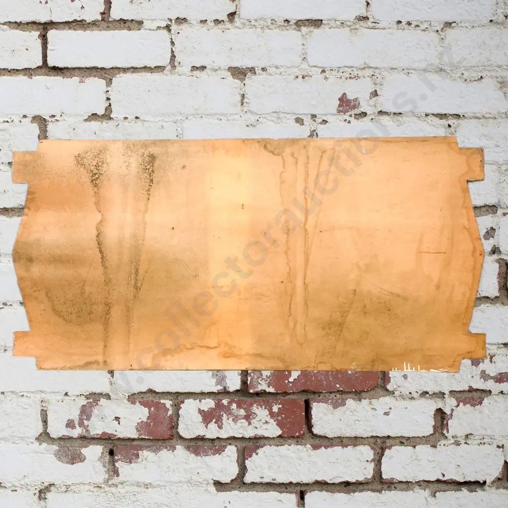 Tip Top Large Hand Painted Menu Sign Image 1++