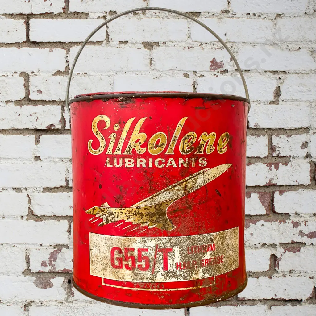Silkolene Grease Tin Featuring Concorde Image 1++