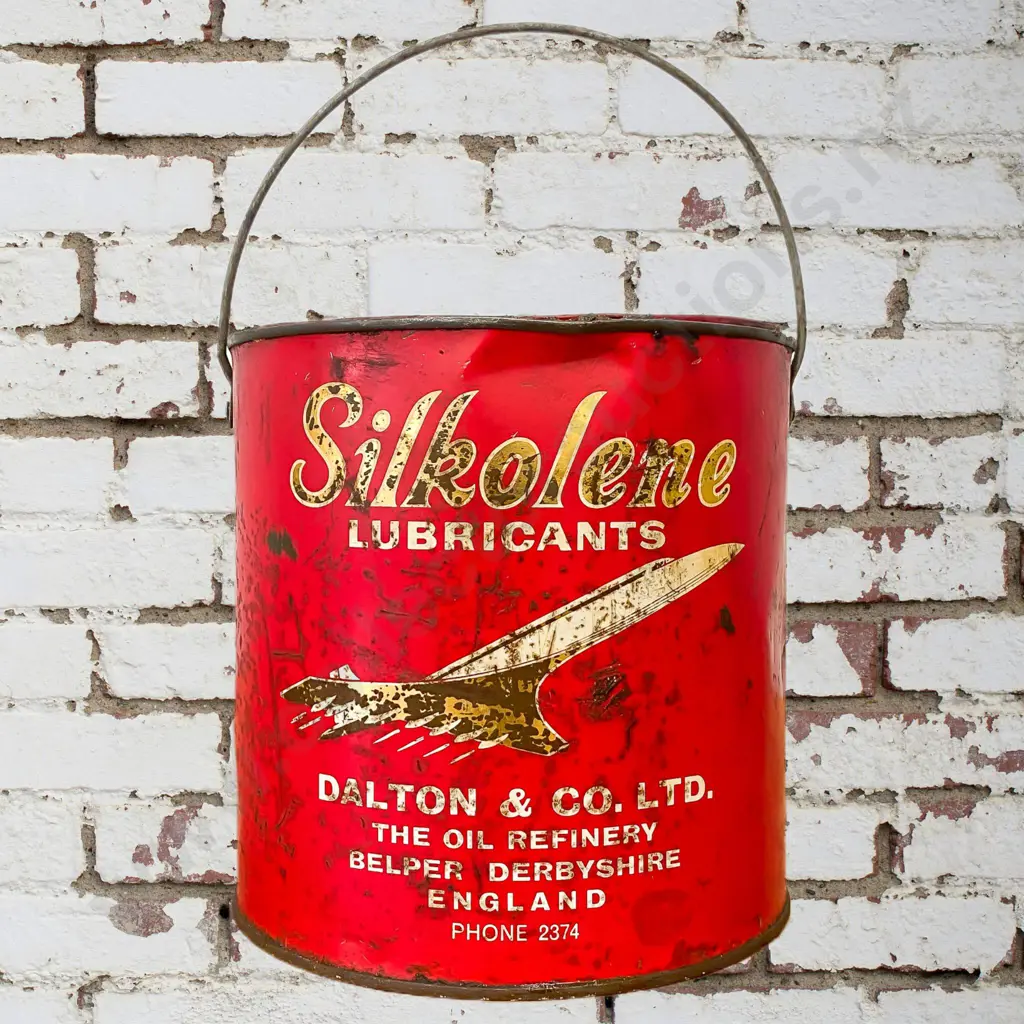 Silkolene Grease Tin Featuring Concorde Image 1++