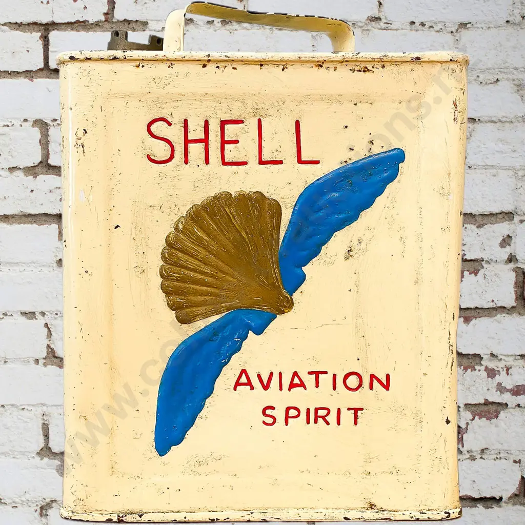 Aeroshell Runner Board Petrol Tin Image 1++