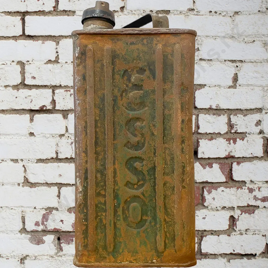 Esso Runner Board Petrol Tin Image 1++