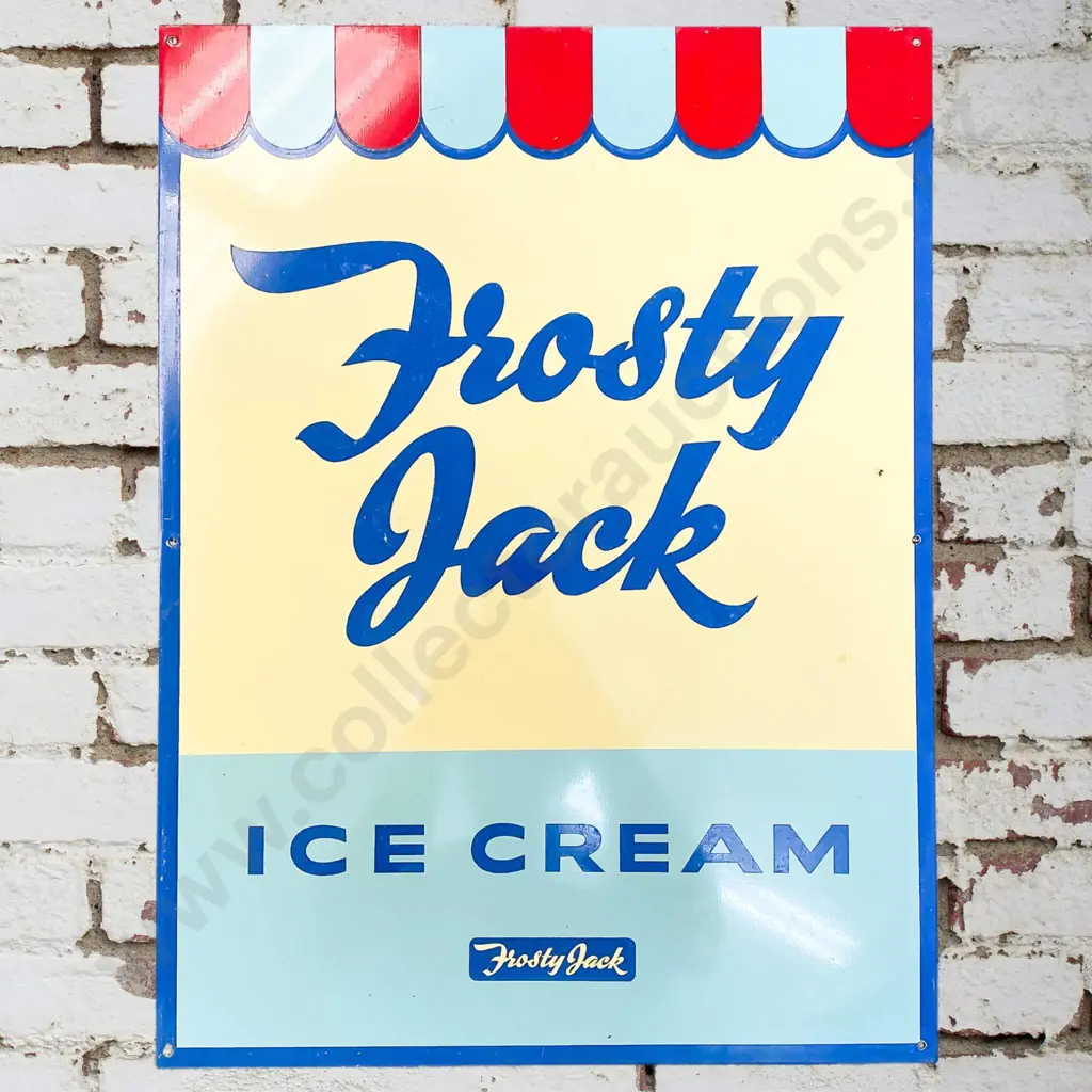 Frosty Jack Tin Sign Image 1++