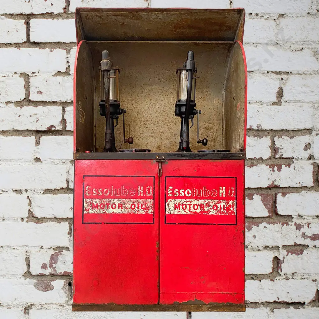 Esso Oil Pump Cabinet Image 1++