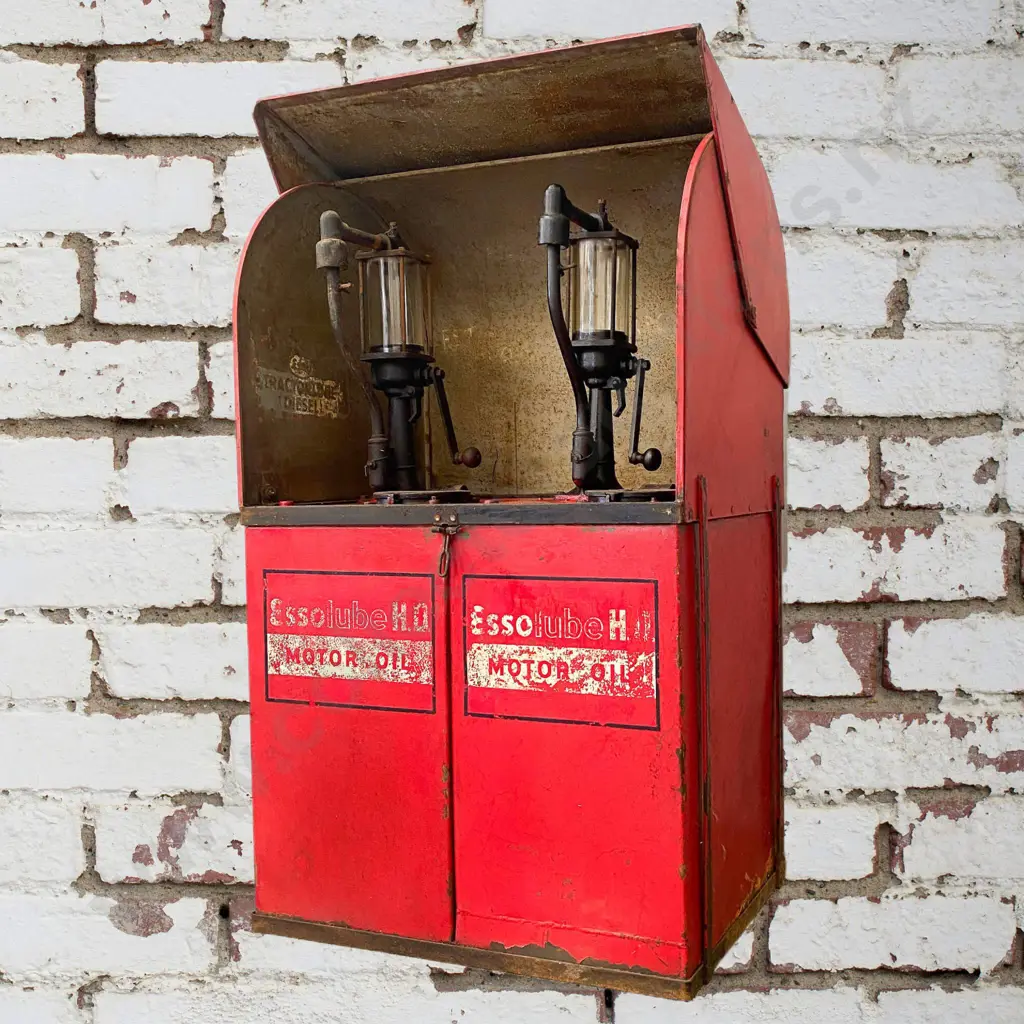 Esso Oil Pump Cabinet Image 1++