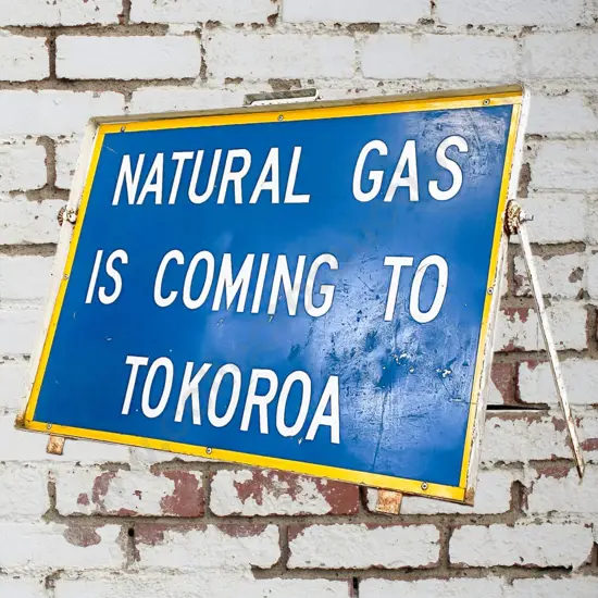 Tokoroa Road Sign