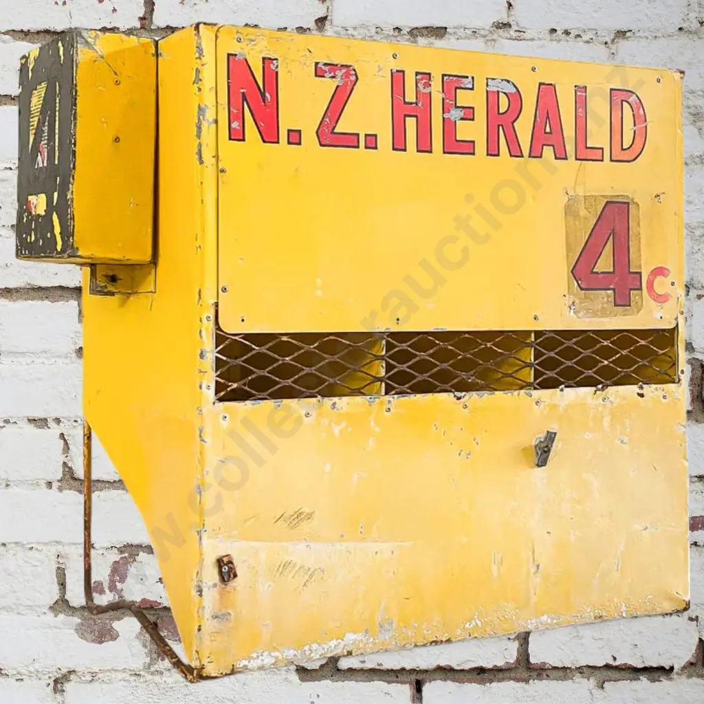 NZ Herald Newspaper Box Image 1++