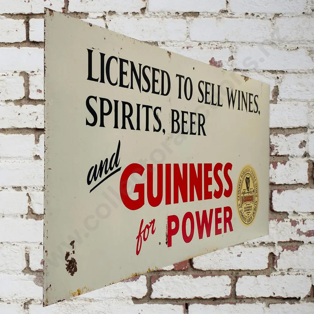 Guinness Double Sided Sign Image 1++