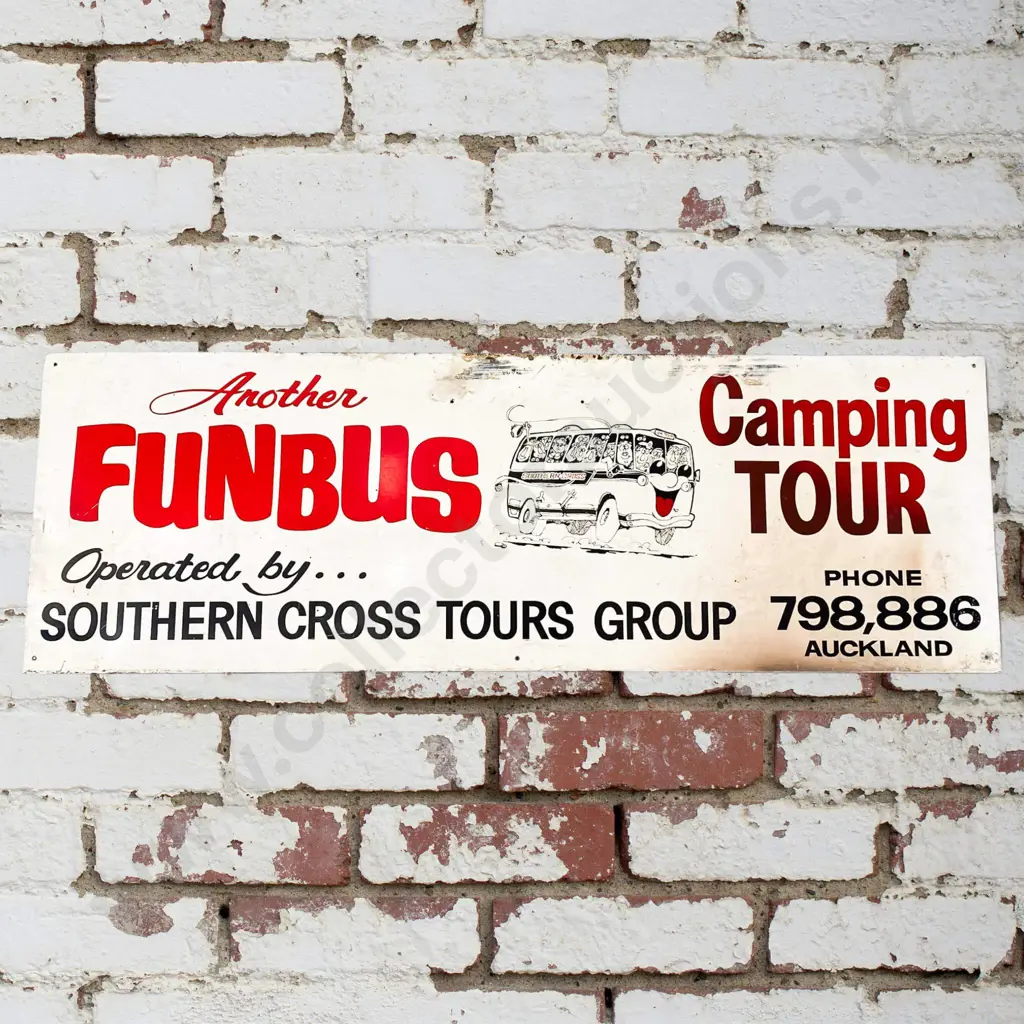 Funbus Camping Tour Sign Image 1++
