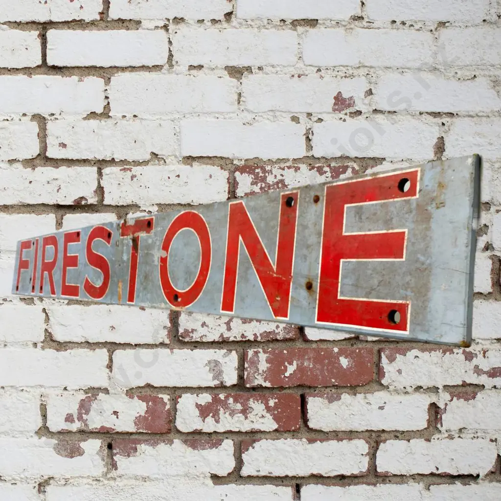 Firestone Handpainted Neon Sign Image 1++