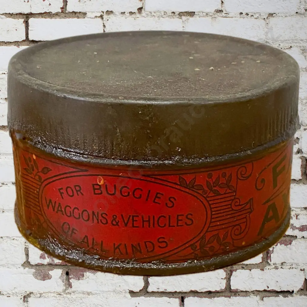 Vacuum Oil Company Favorite Axil Grease Tin Image 1++