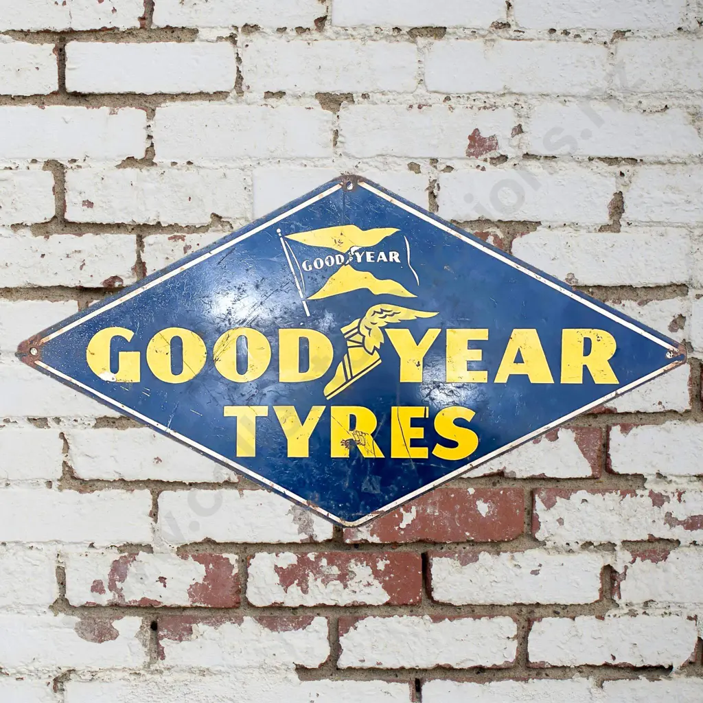 Goodyear Double Sided Sign Image 1++