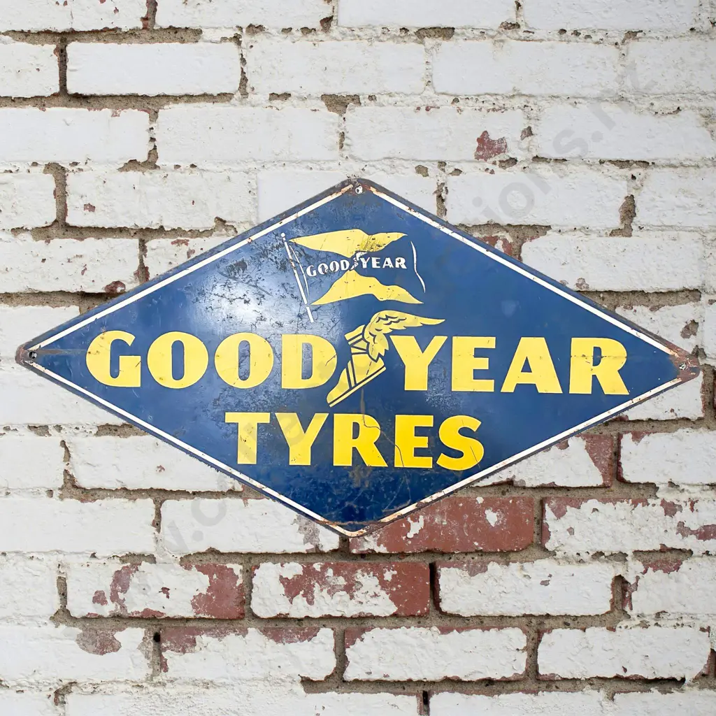 Goodyear Double Sided Sign Image 1++
