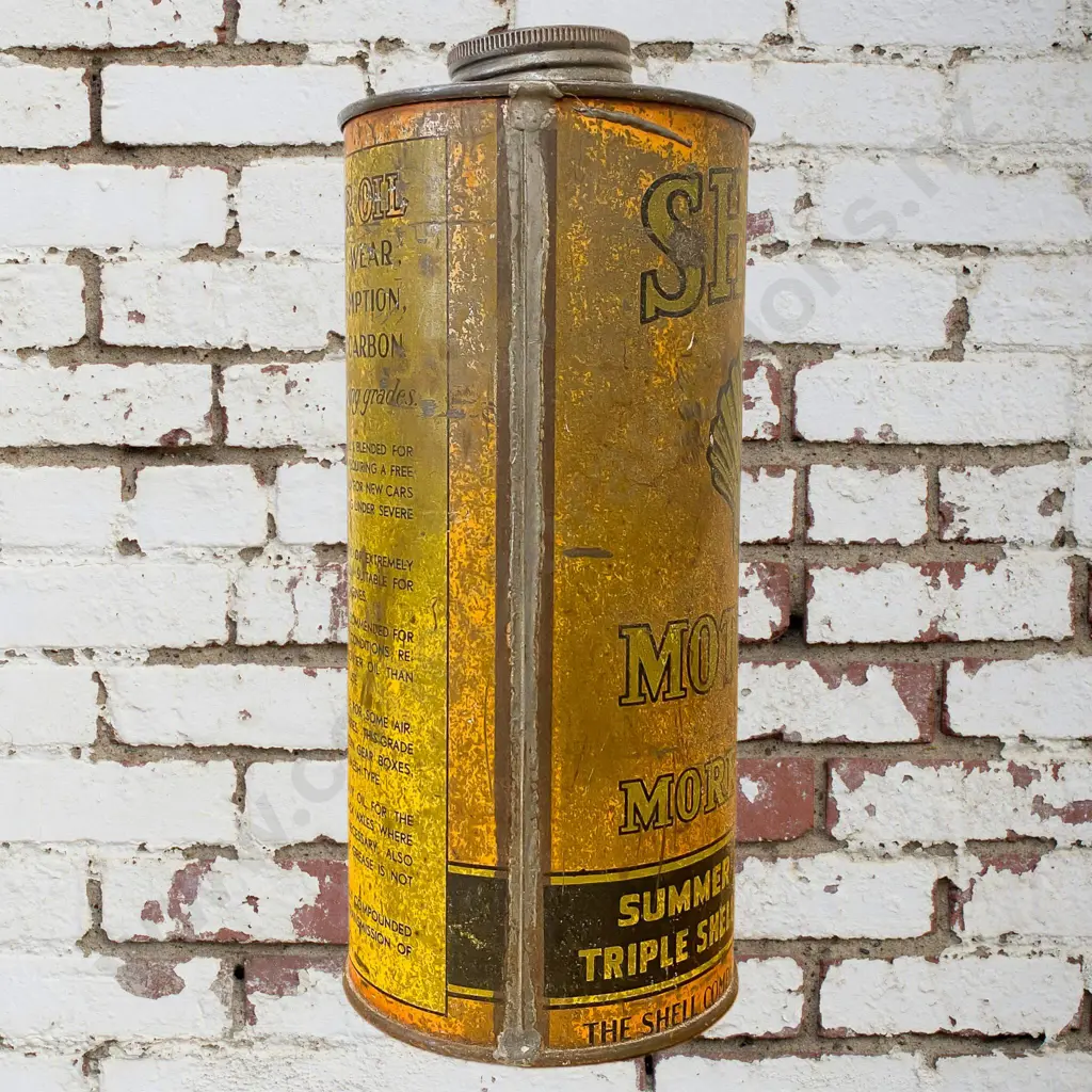 Shell Oil For Morris Cars Only Tin Image 1++