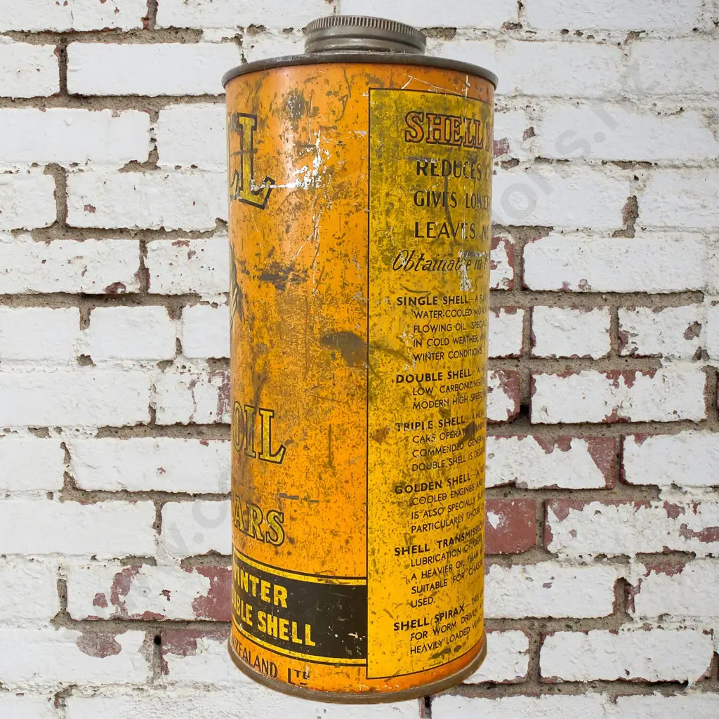 Shell Oil For Morris Cars Only Tin Image 1++