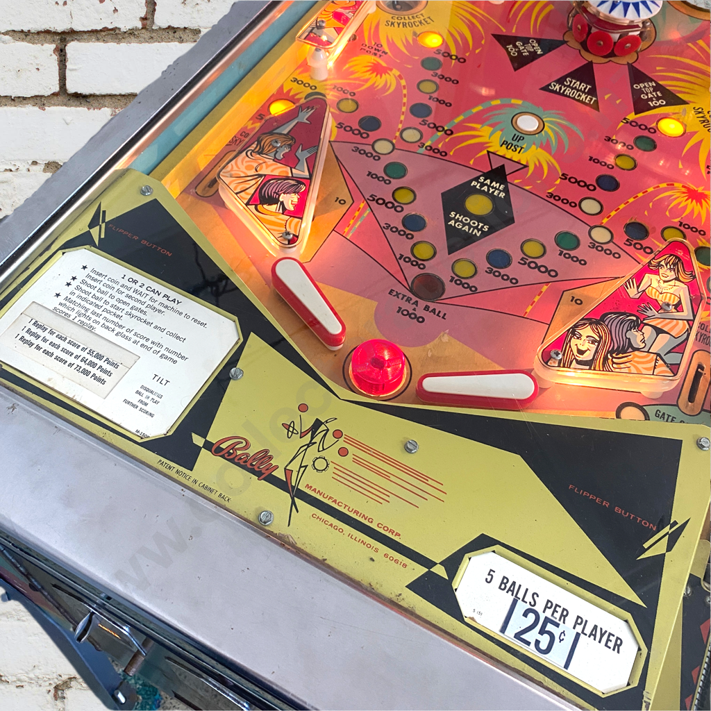 Skyrocket Pinball Machine Image 1++