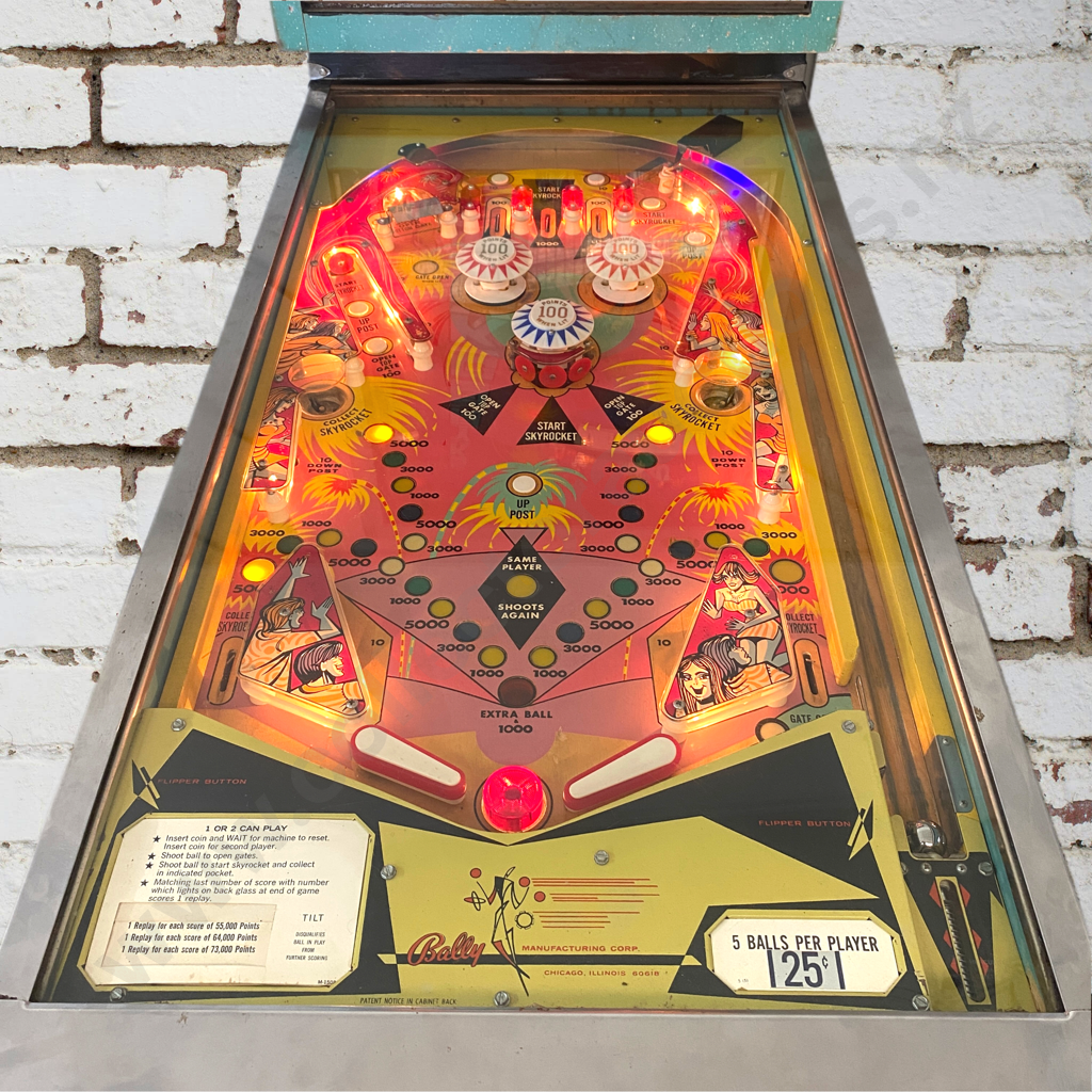 Skyrocket Pinball Machine Image 1++