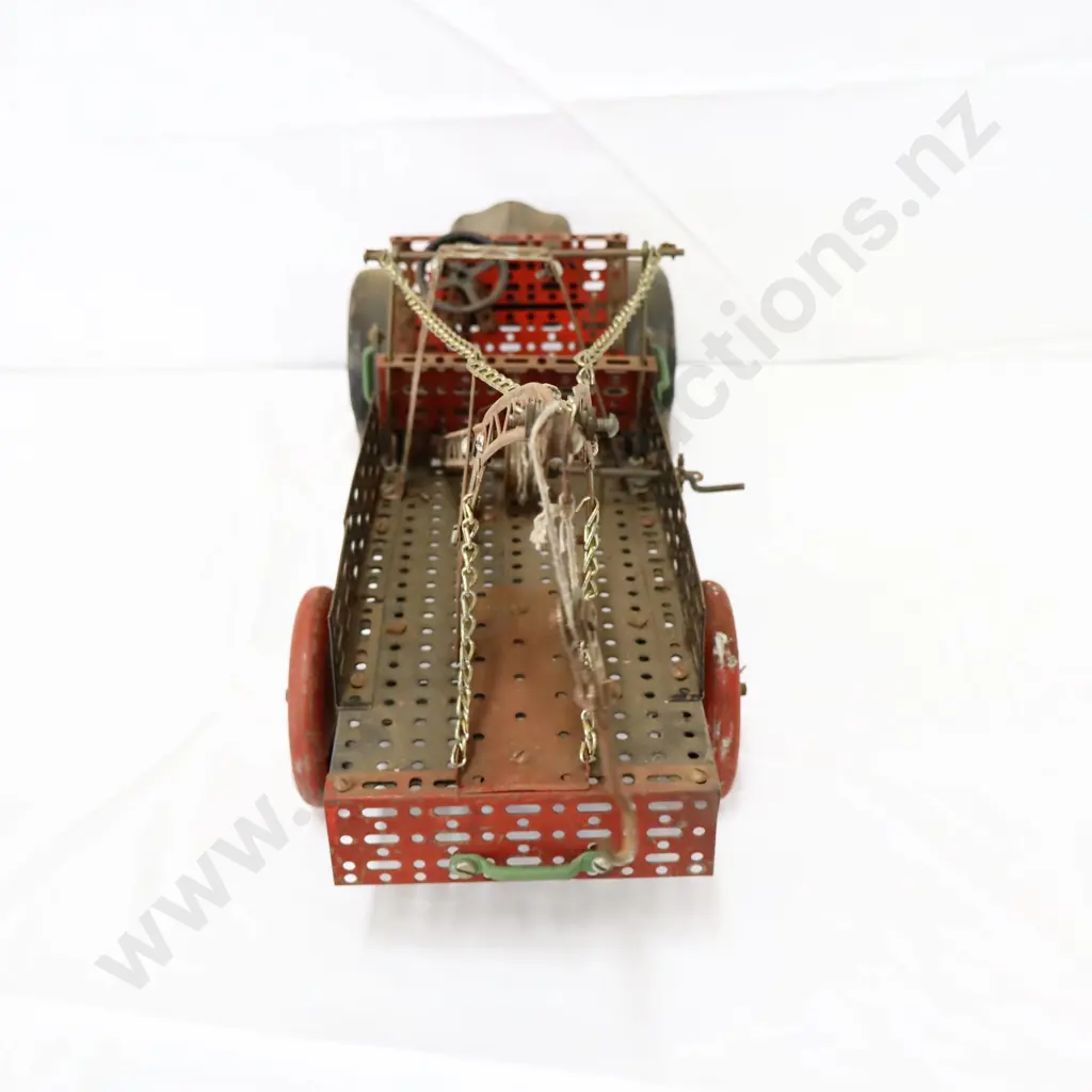 Gilbert Erector Meccano Type Tow Truck  Image 1++