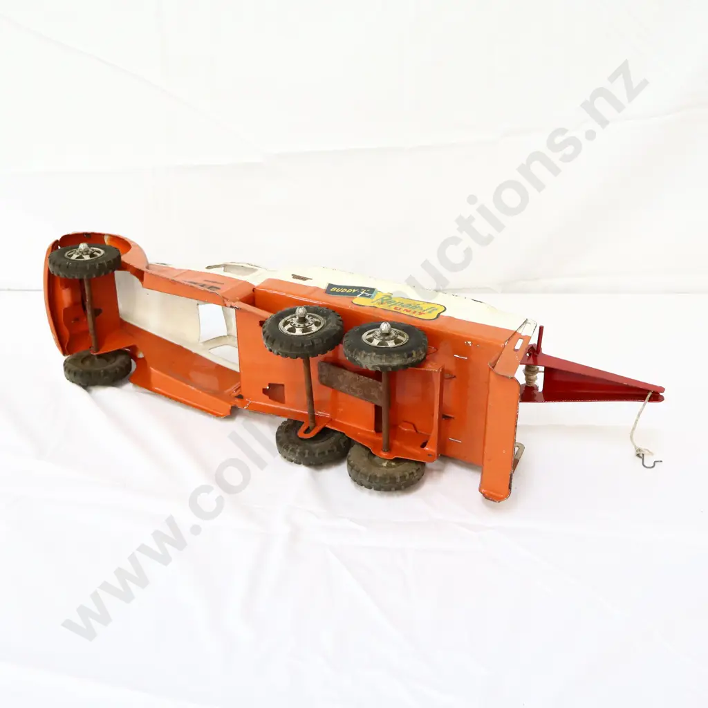 Buddy L USAF Tin Toy Tow Truck Image 1++