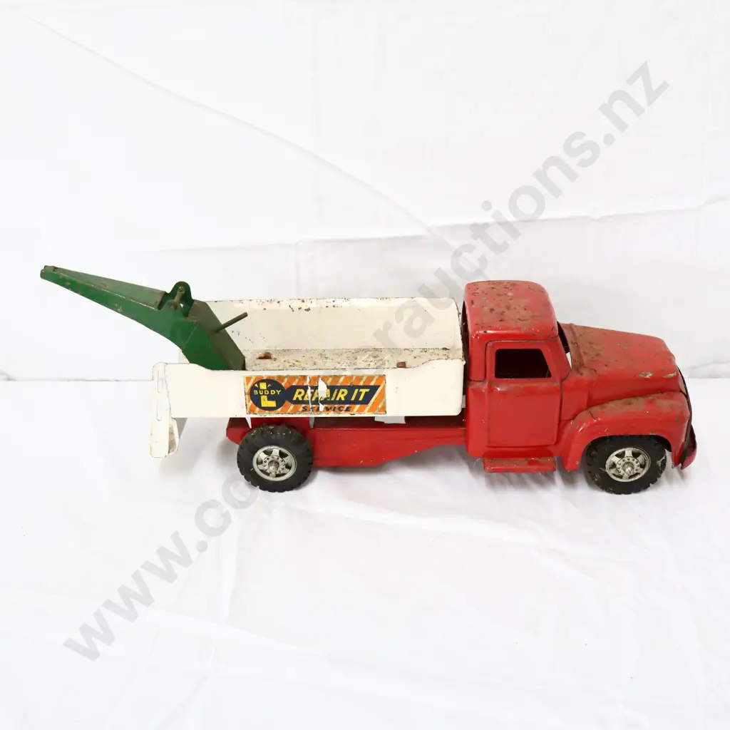 LARGE Buddy L Repair Unit Tow Truck Image 1++