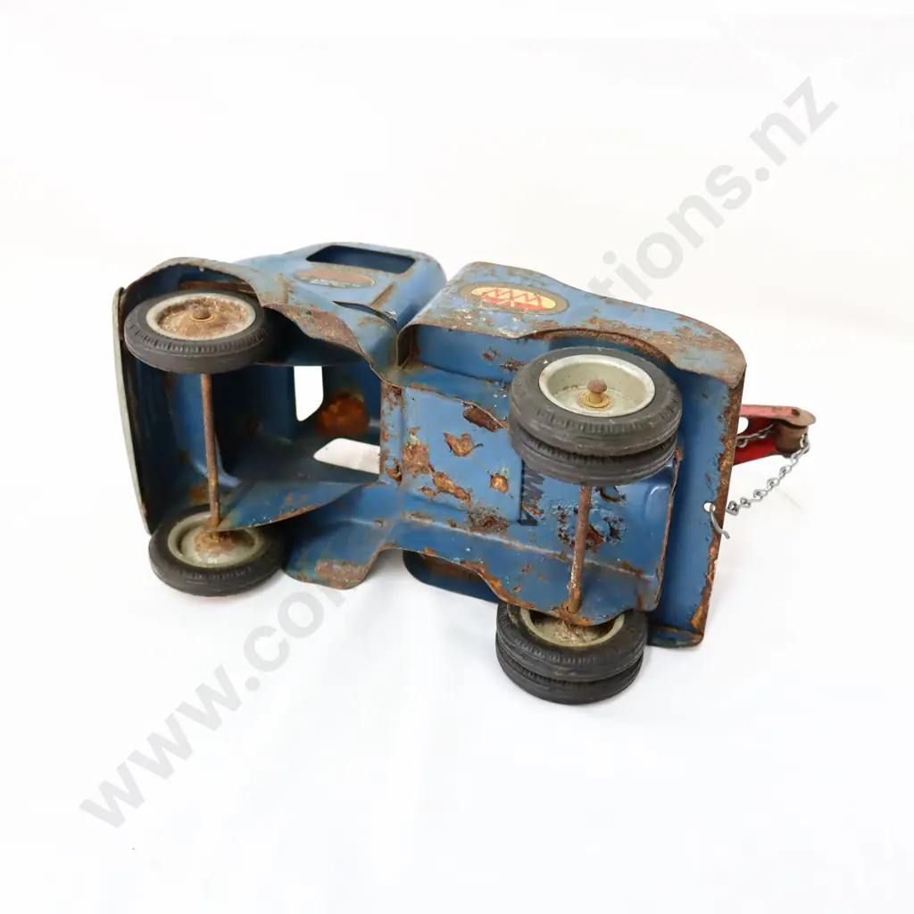 Early Tonka Pressed Steel Toy Tow Truck Image 1++