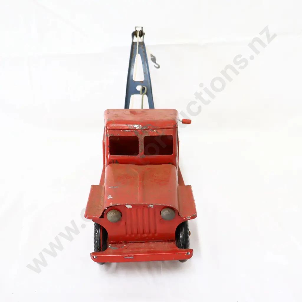 Marx Lumar Jeep Pressed Steel Tow Truck Image 1++