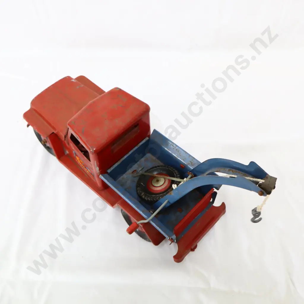 Marx Lumar Jeep Pressed Steel Tow Truck Image 1++
