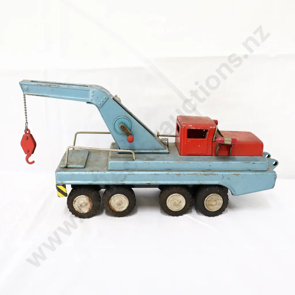 Japanese SSS International Tin Toy Tow Truck Image 1++