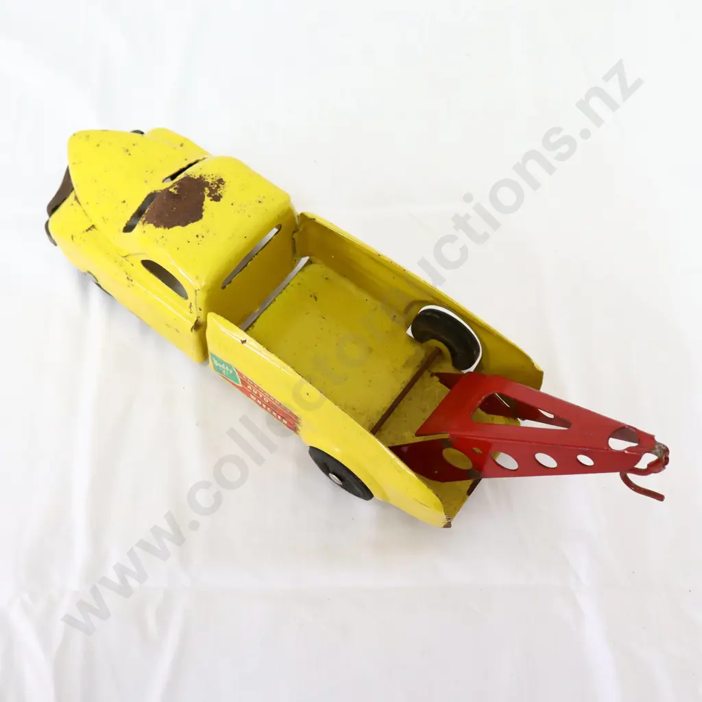 Pressed Steel Buddy L Emergency Auto Wrecker Tow Trck Image 1++