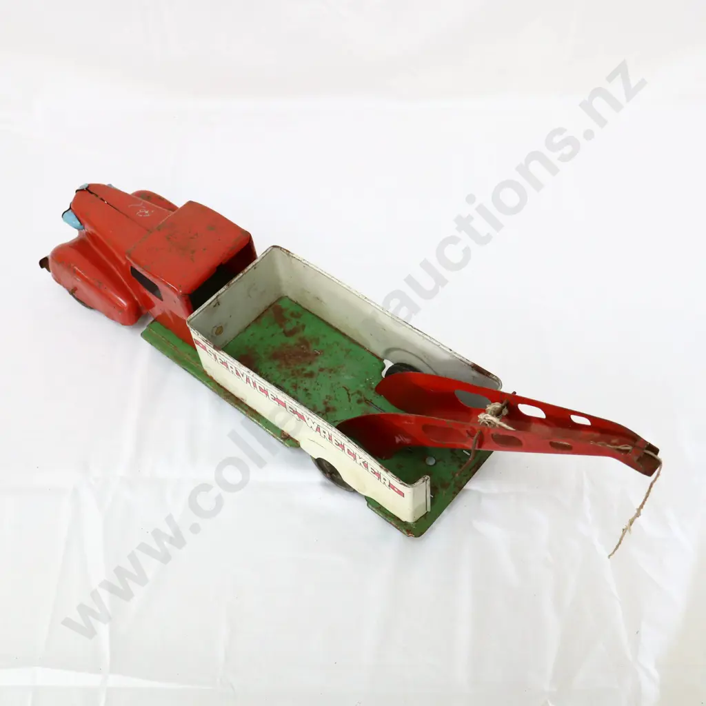 Wyandotte Service E Wreacker Pressed Steel Toy Tow Truck Image 1++