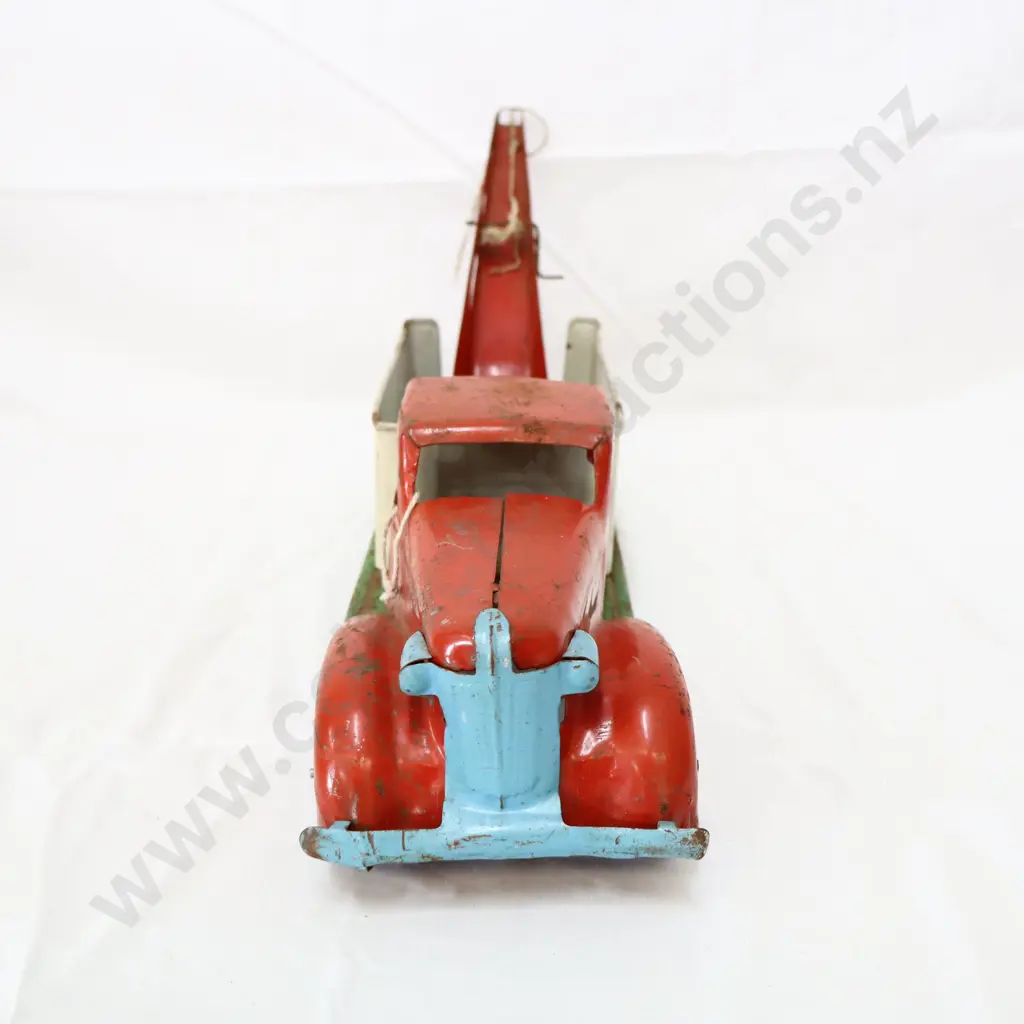 Wyandotte Service E Wreacker Pressed Steel Toy Tow Truck Image 1++