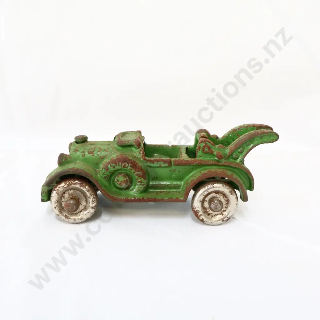 Cast Iron Hubley Tow Truck Toy Image 1++