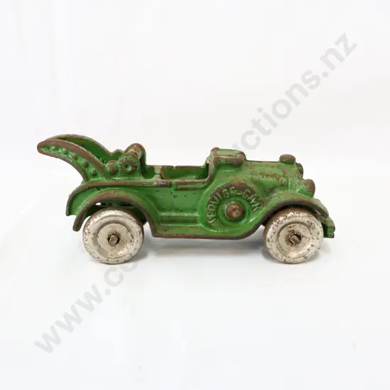 Cast Iron Hubley Tow Truck Toy