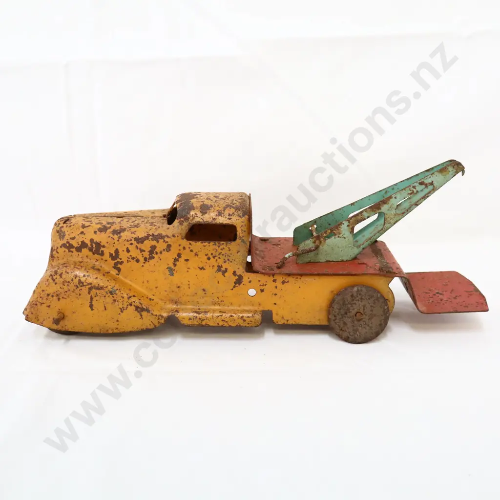 NZ Made Stokline Pressed Steel Tow Truck Image 1++
