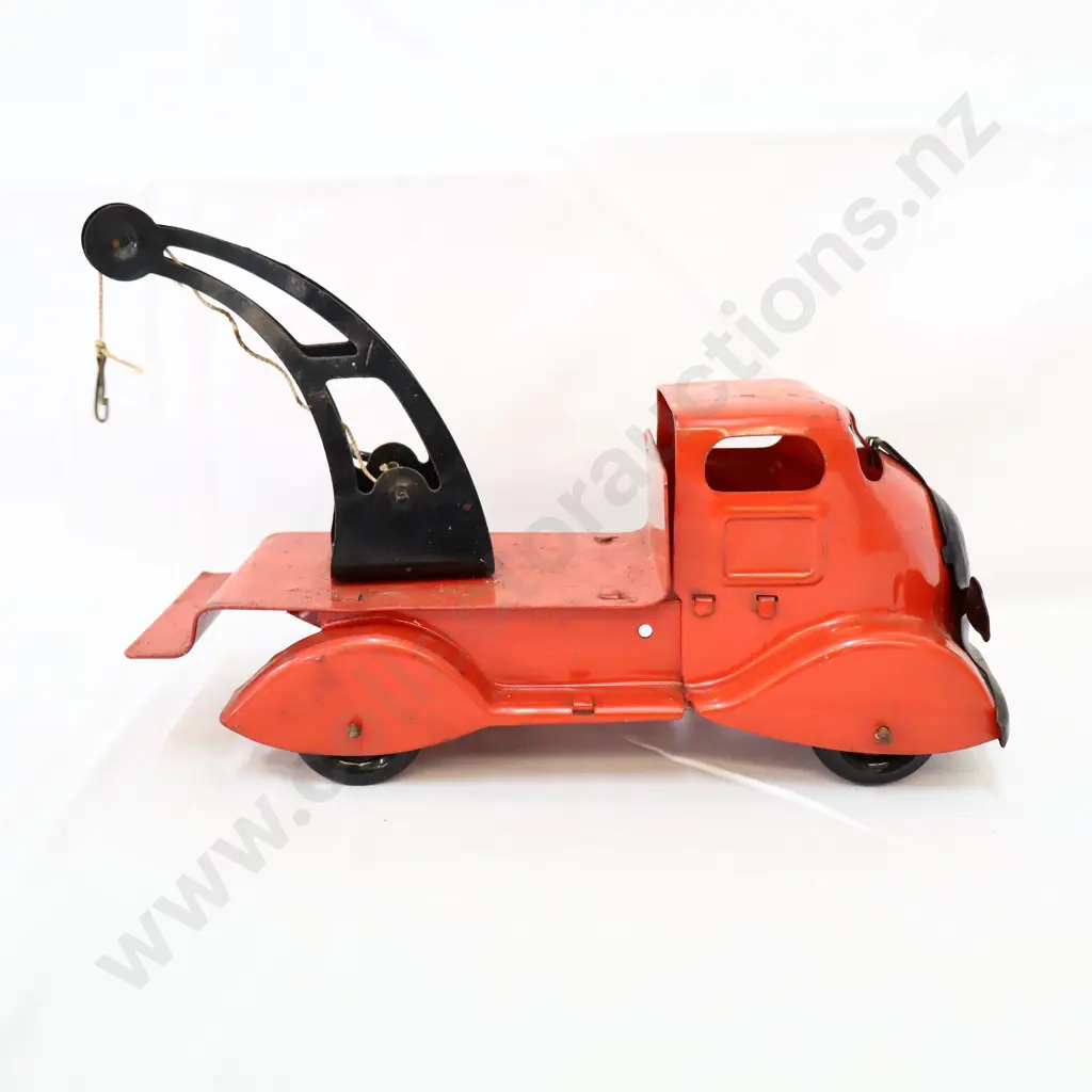 NZ Made Triang W584 Super Derrick Tow Truck Image 1++