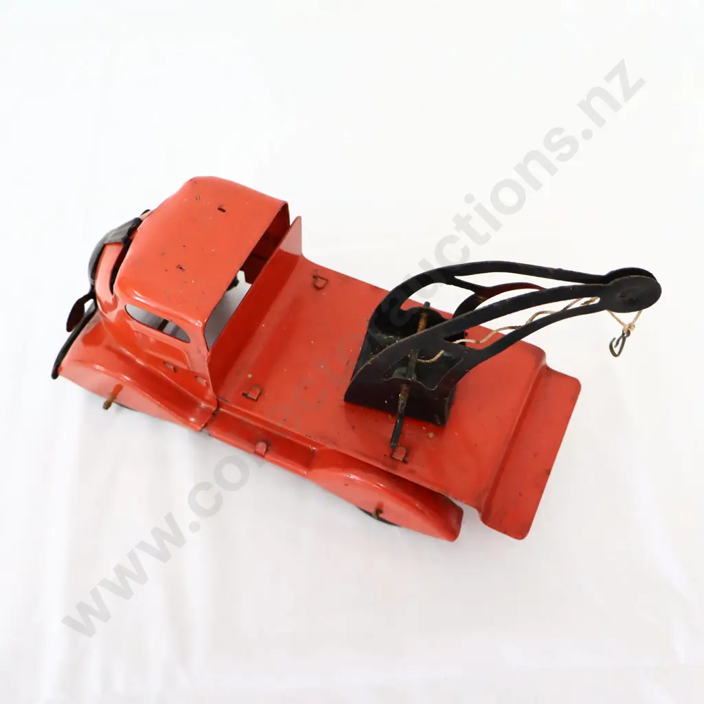 NZ Made Triang W584 Super Derrick Tow Truck Image 1++