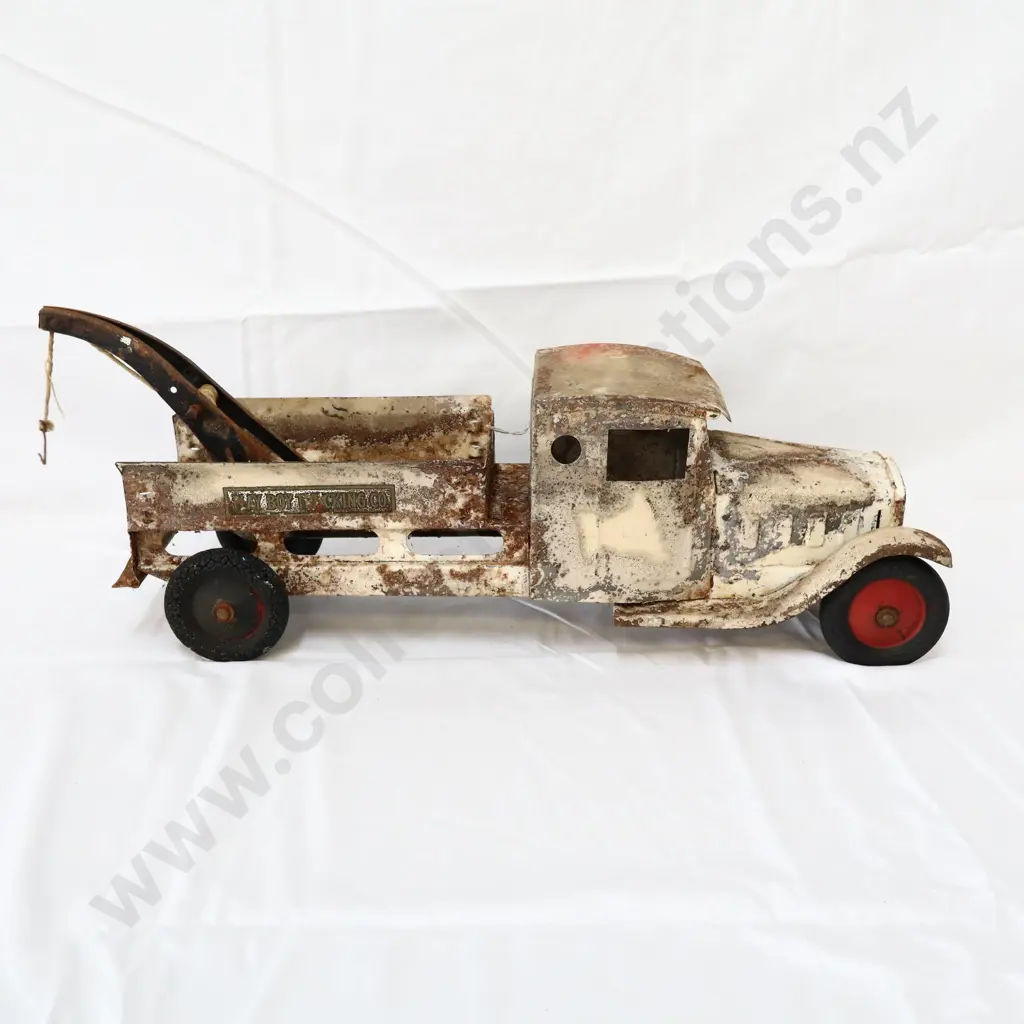 LARGE Playboy Trucking Co Pressed Steel Tow Truck Image 1++