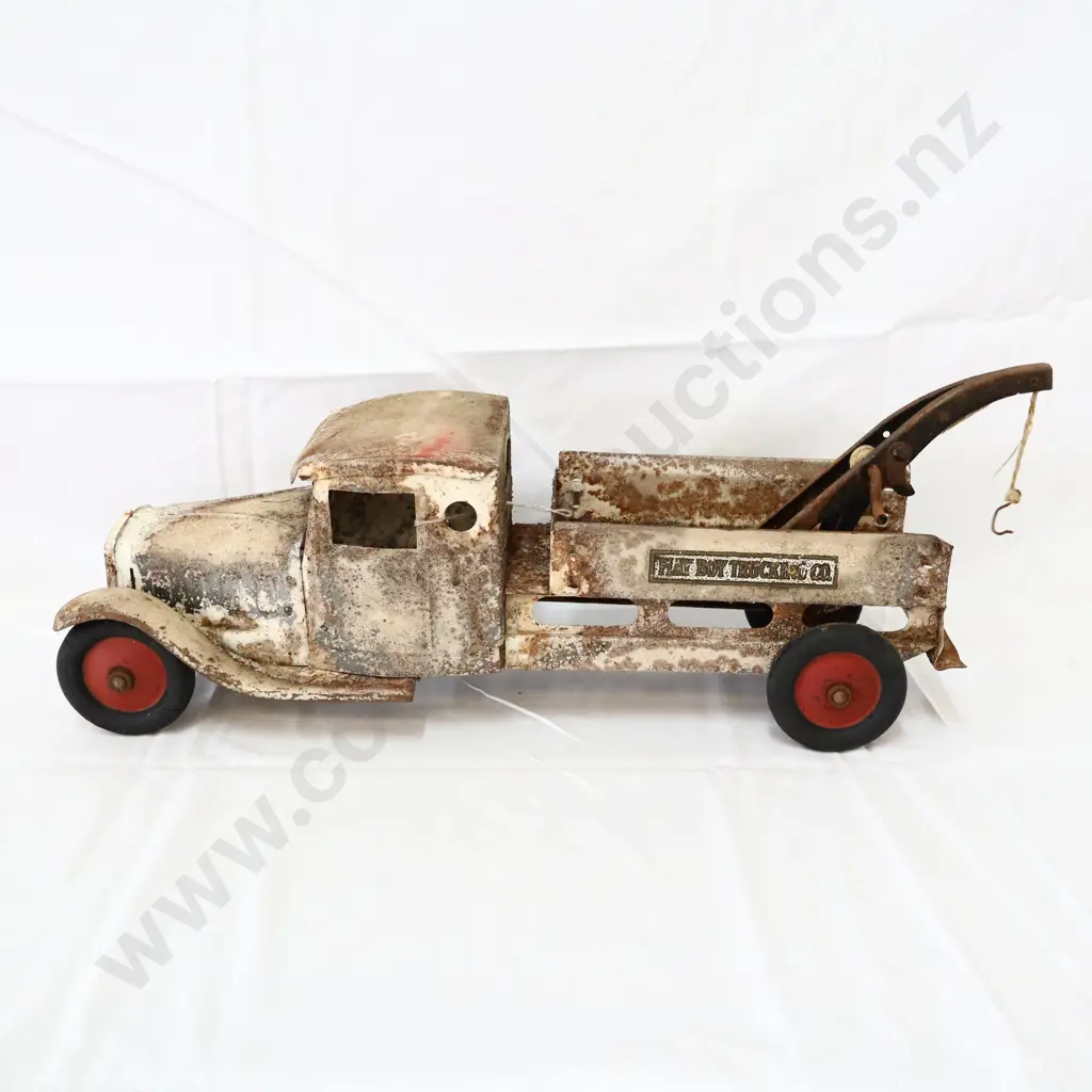 LARGE Playboy Trucking Co Pressed Steel Tow Truck Image 1++