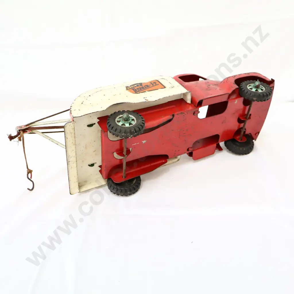 Buddy L Repair It Red/White Tow Truck Image 1++